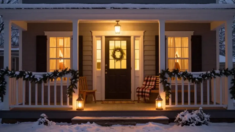 15 Winter Porch Decor Ideas: Transform Your Outdoor Space Into a Cozy Winter Wonderland