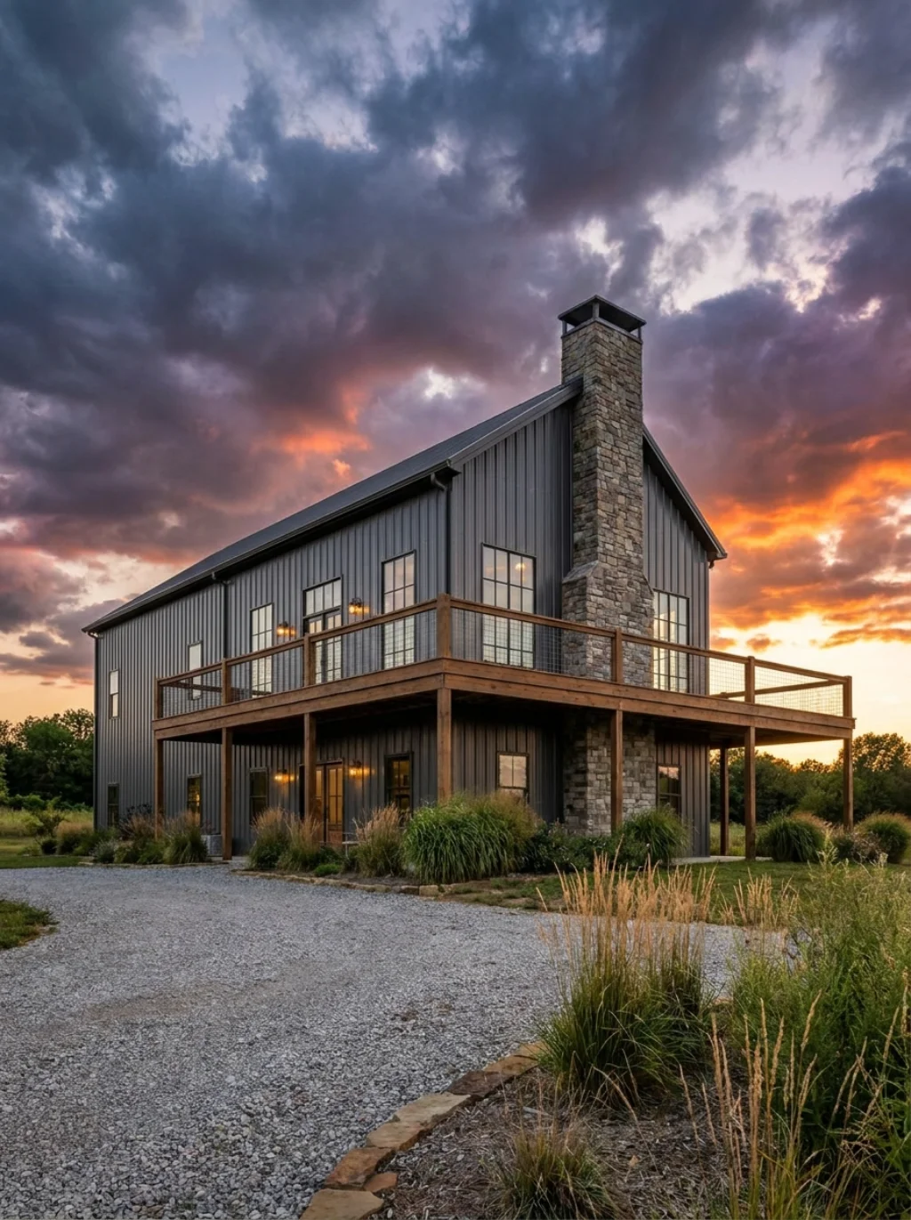 2-Story Barndominium Design Ideas