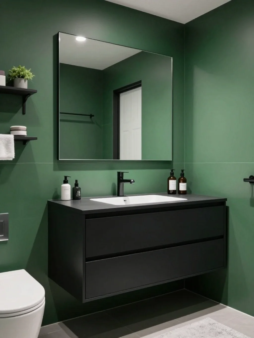 Green Bathroom Ideas for Modern Homes