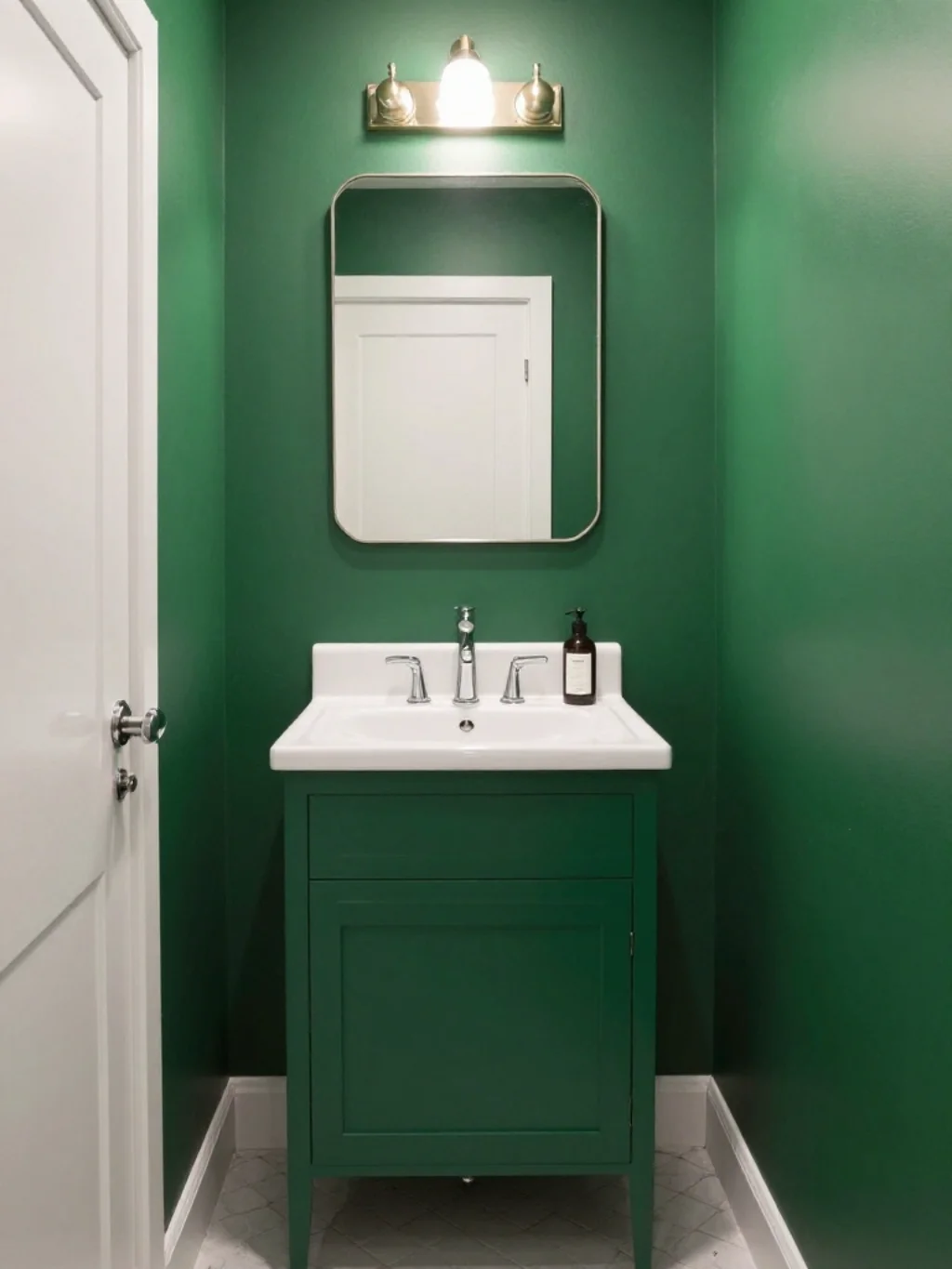 Green Bathroom Ideas for Guest Bathrooms