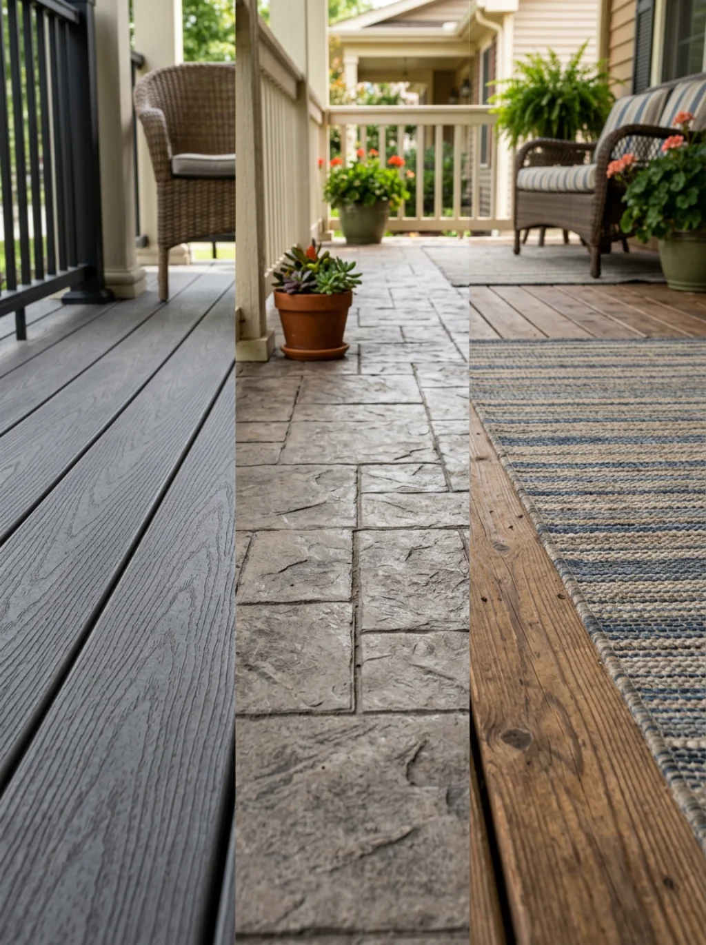 Back Porch Flooring Options and Ideas