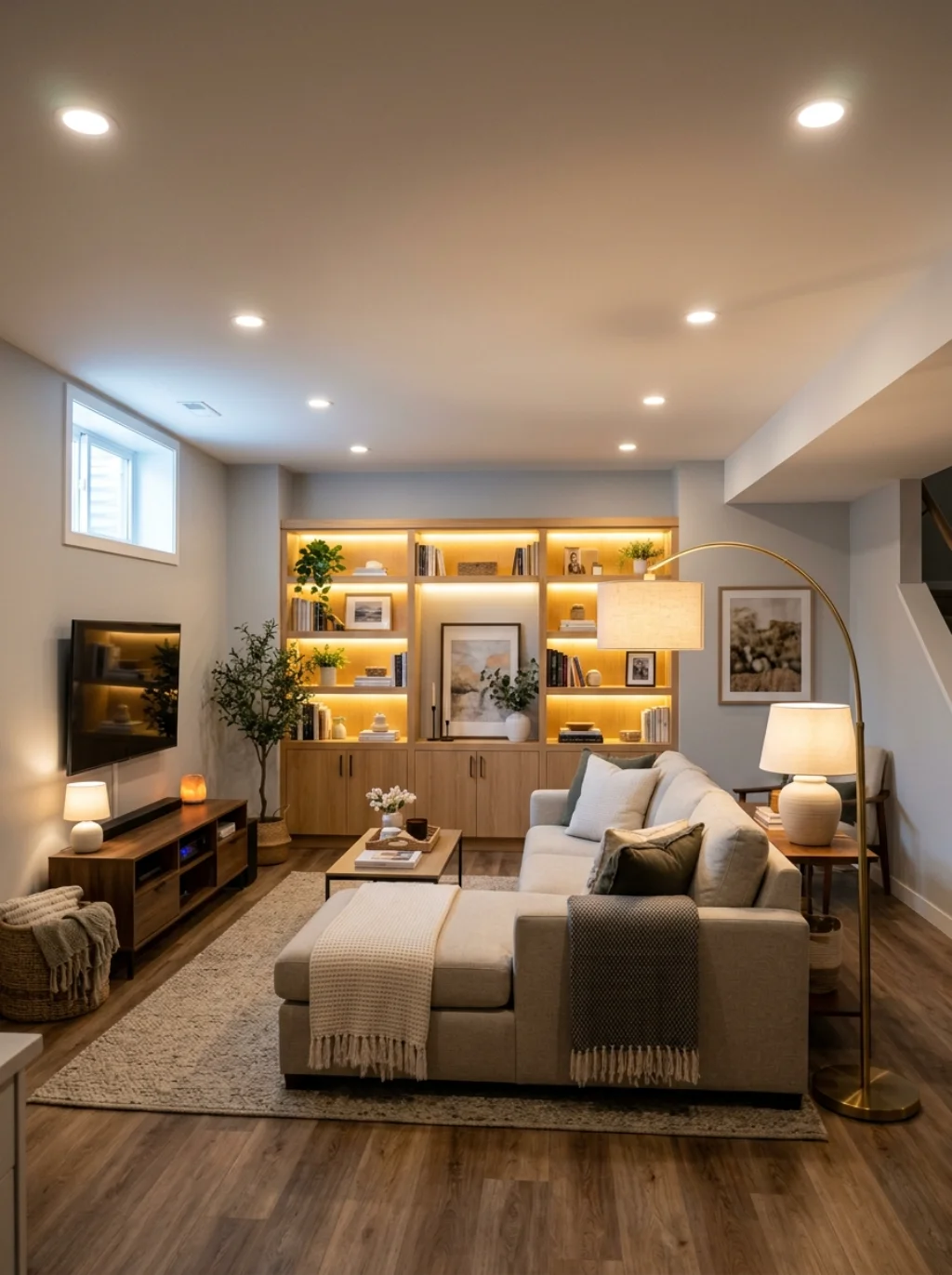 Basement Lighting Ideas to Brighten the Space