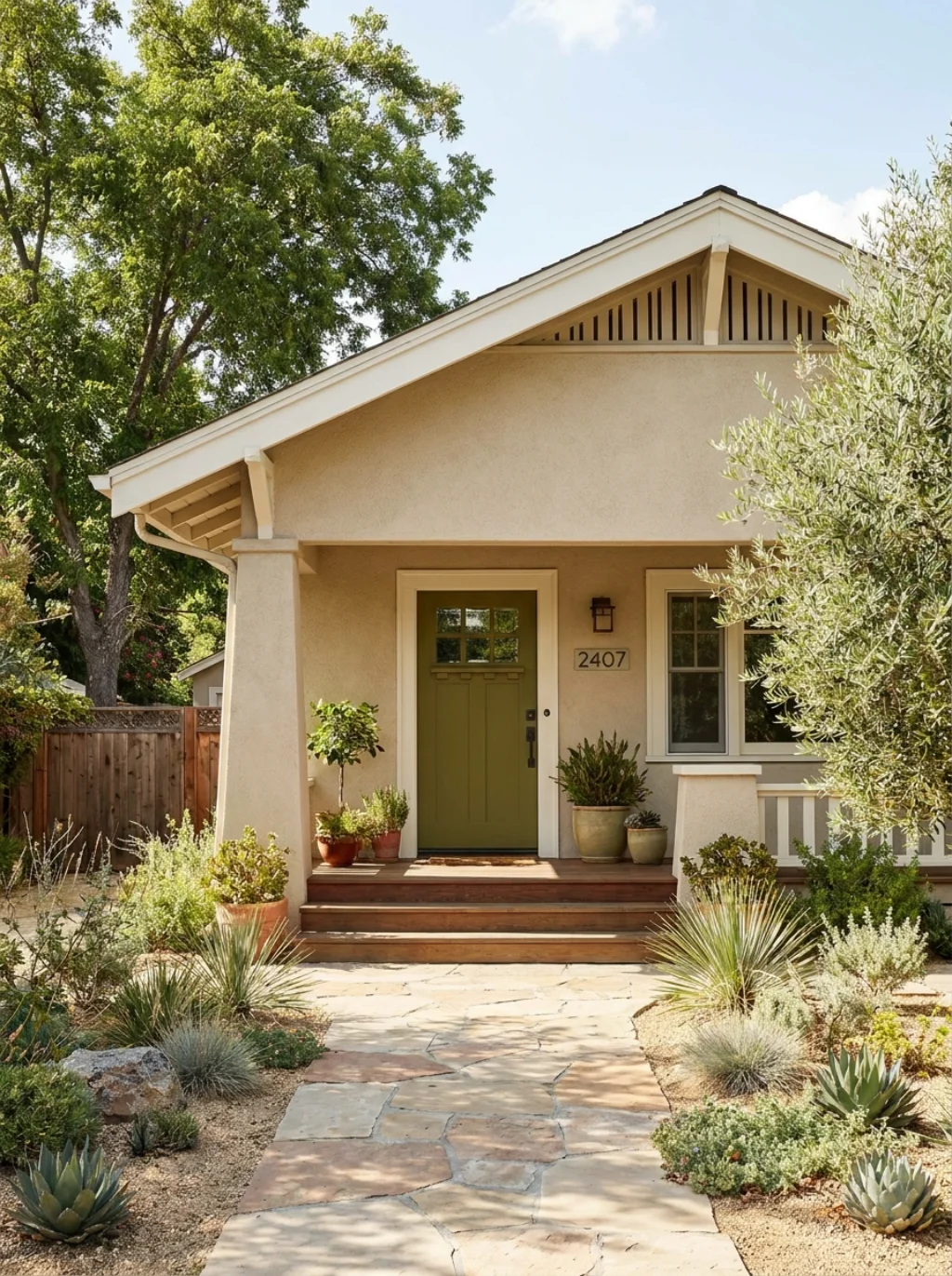 Best Front Door Colors for a Beige House