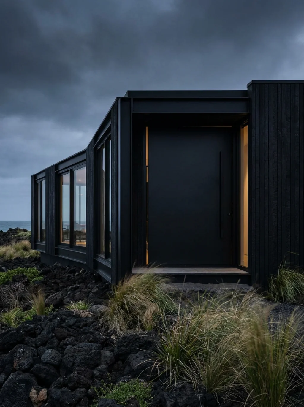 Best Front Door Colors for a Black House
