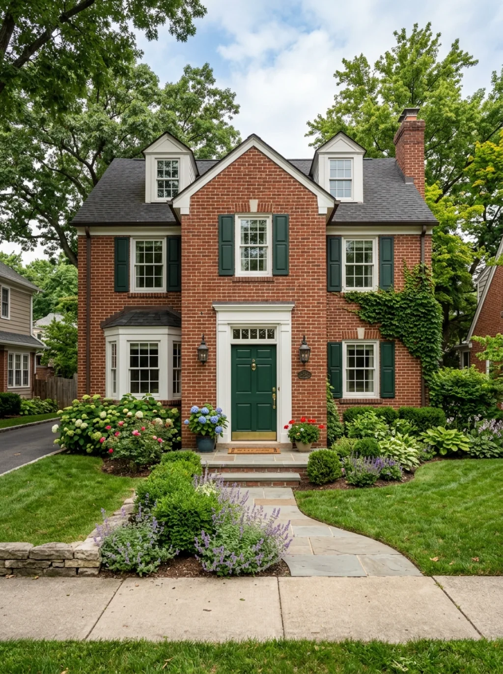 Best Front Door Colors for a Brick House