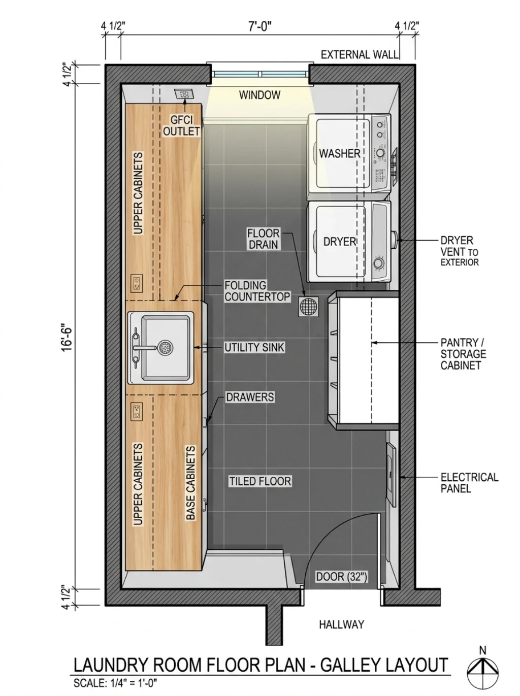 Best Layout Options for Laundry Room Efficiency