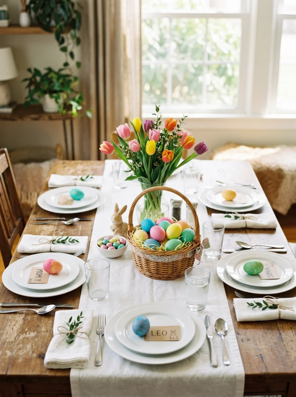 Budget-Friendly Easter Tablescape Ideas Under $30