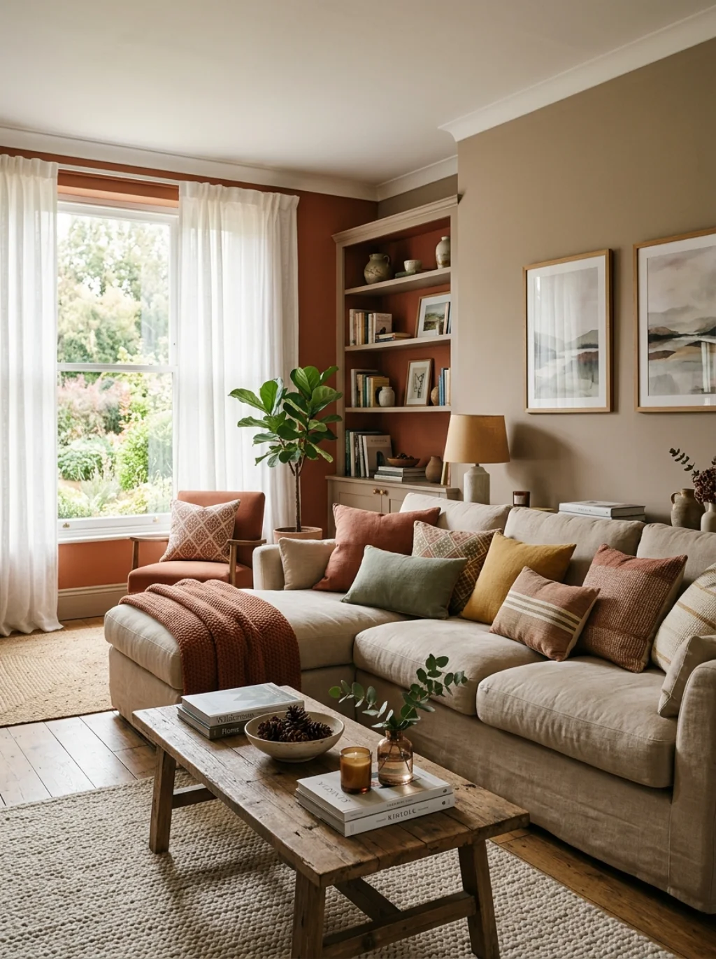 Choose a Cozy Color Palette for Your Family Room