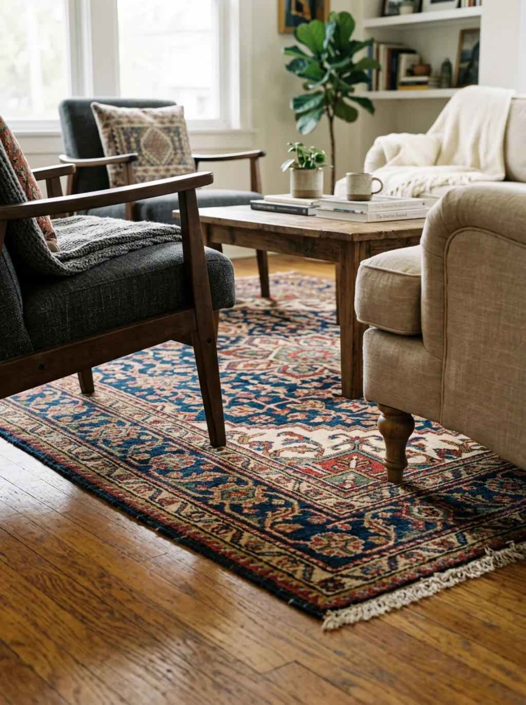 Choose the Right Rug to Anchor Your Family Room