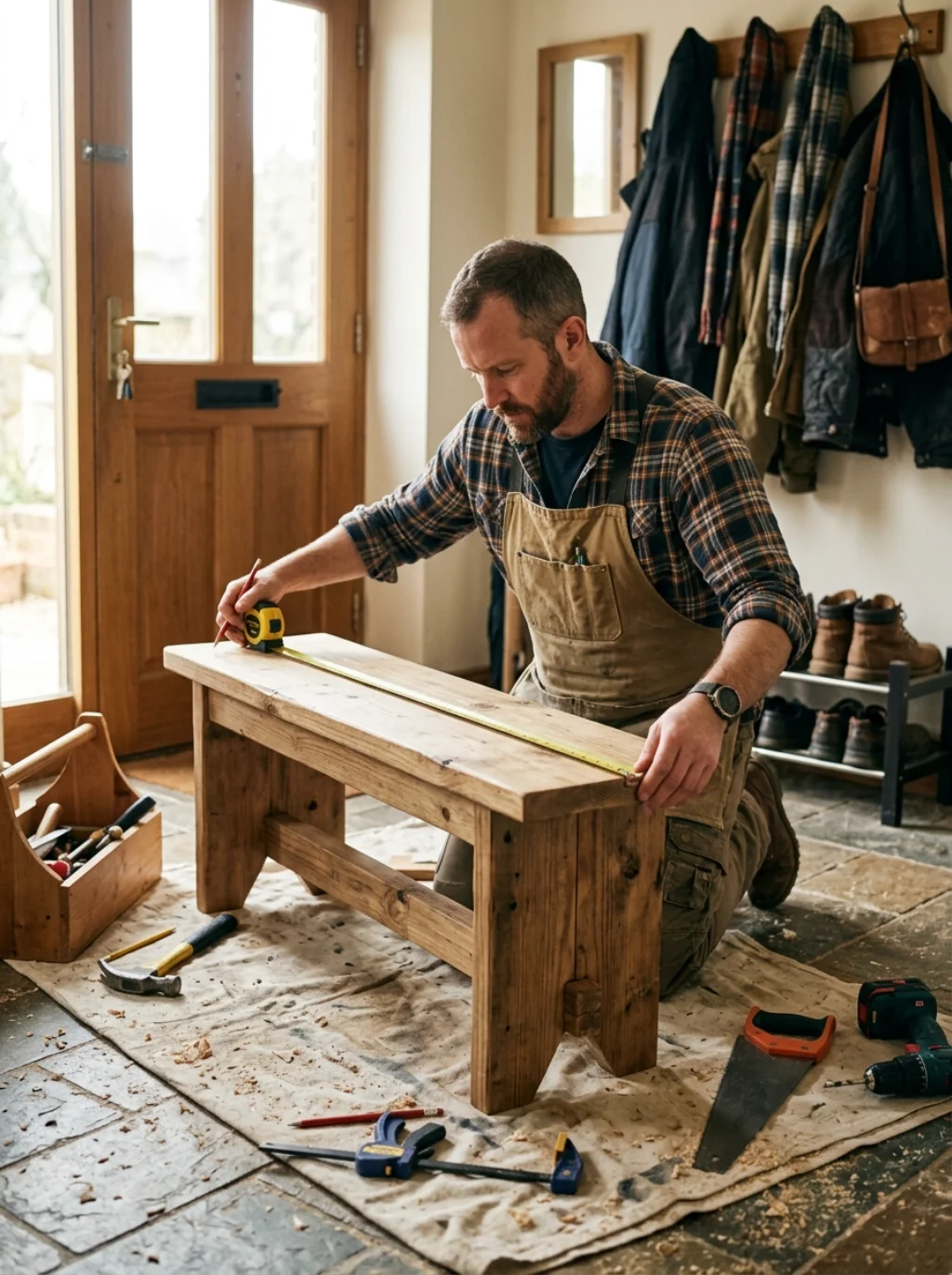 Choosing the Right Mudroom Bench Dimensions