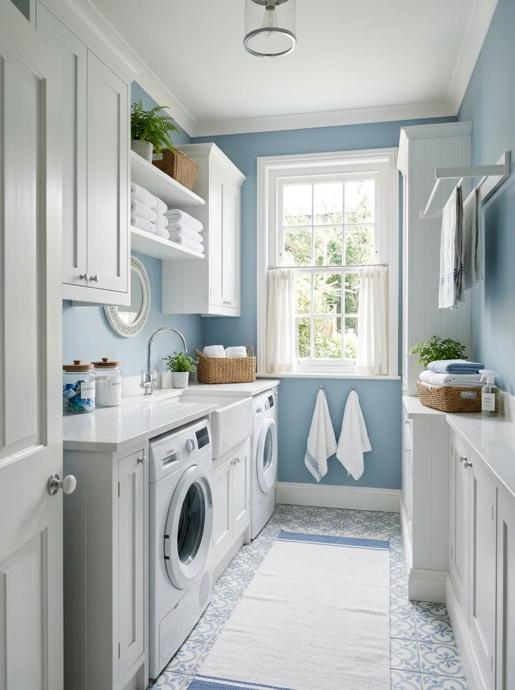 Color Schemes That Work Best for Laundry Room Design