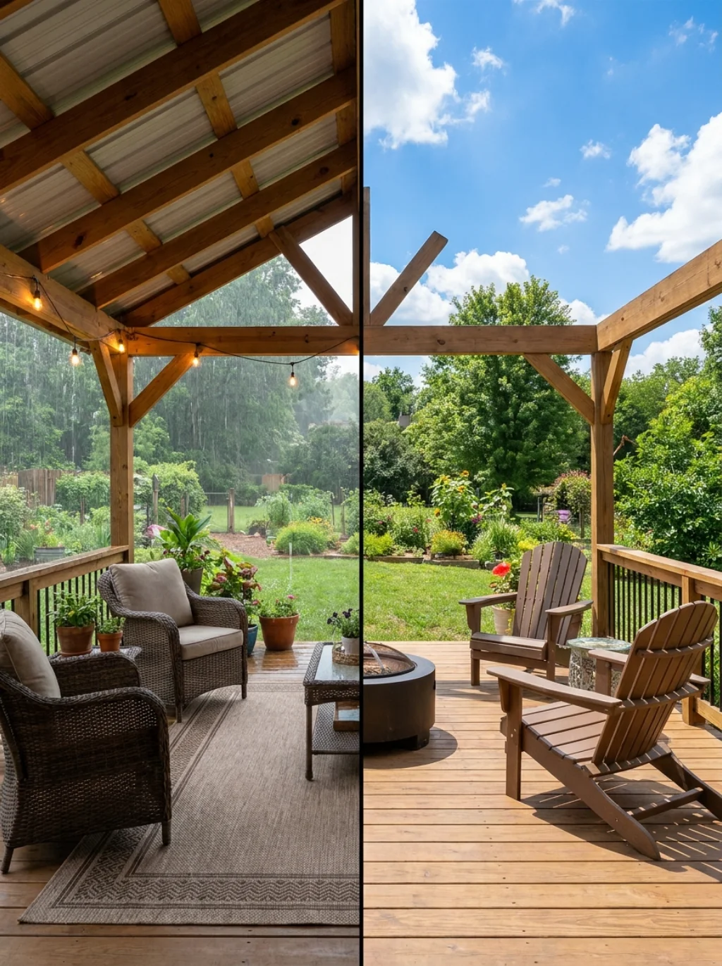 Covered vs Open Back Porch: Which Is Right for You