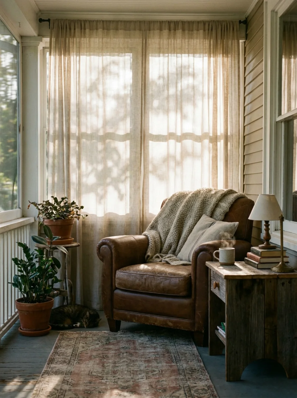 Creating a Relaxing Reading Nook on Your Porch