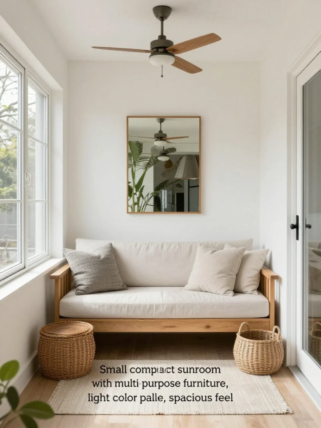 Design a Small Sunroom Without Making It Feel Cramped