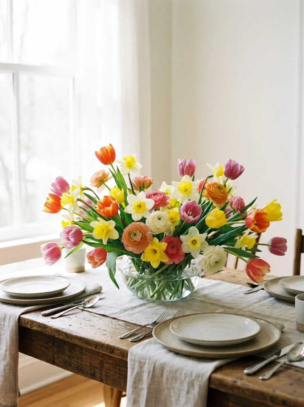 Floral Centerpieces for a Fresh Spring Easter Table