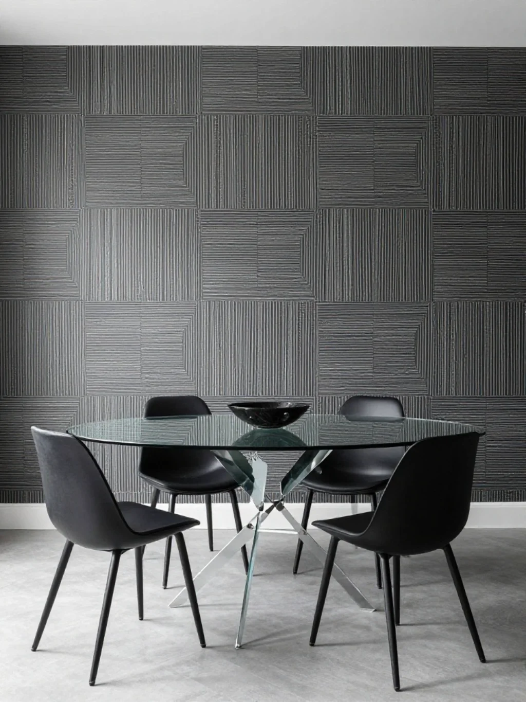 Geometric Patterns for a Modern Dining Room