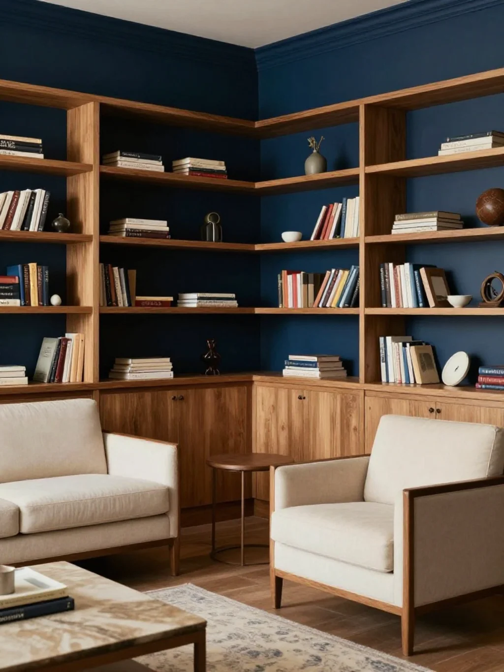 Home Library Color Schemes and Themes
