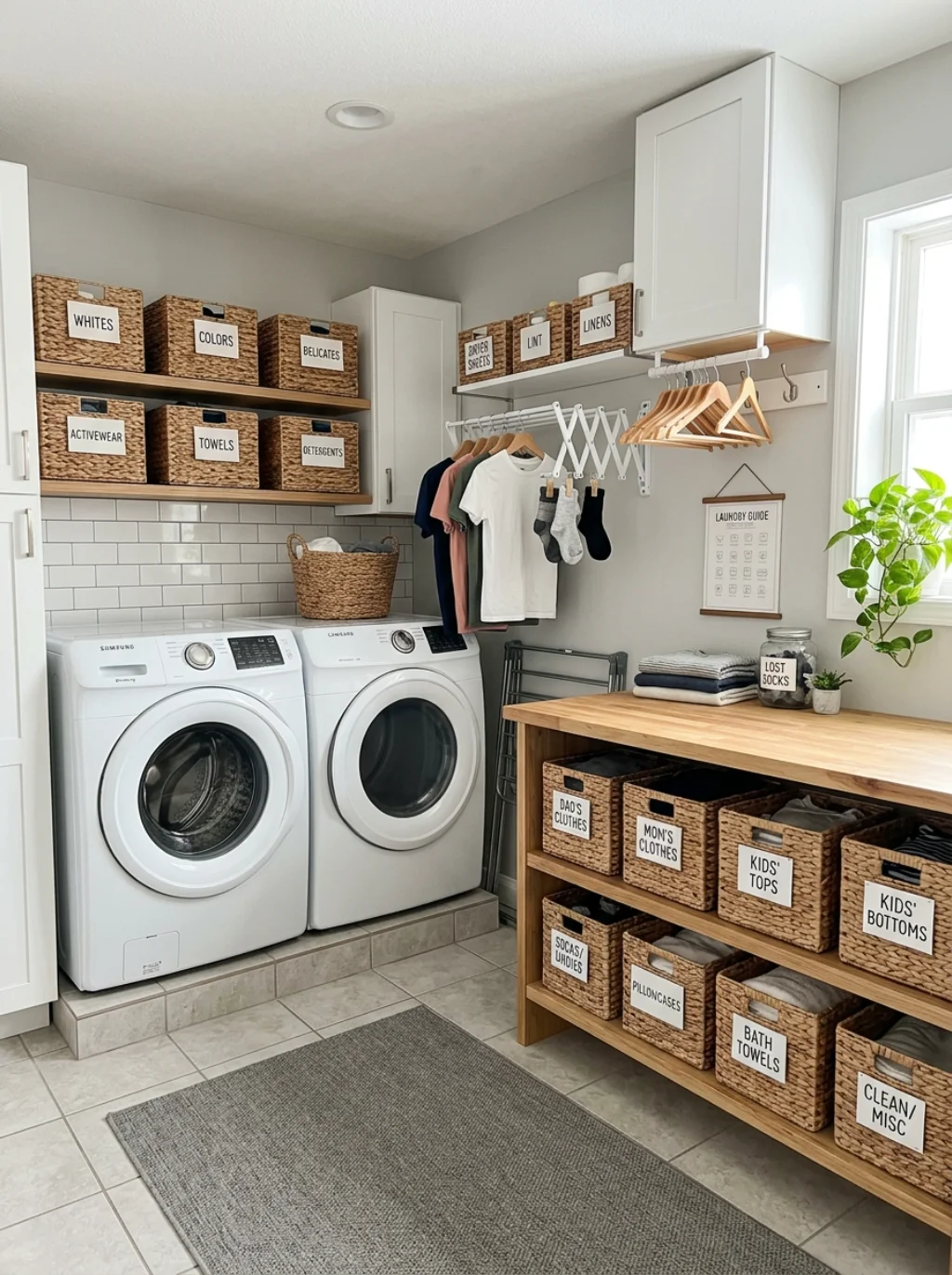 How to Organize a Laundry Room for Maximum Functionality