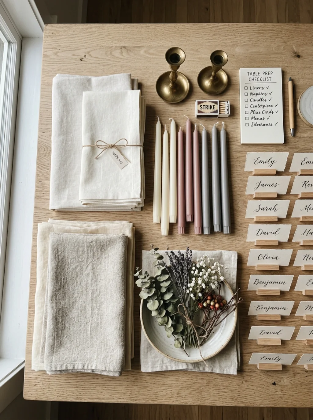 How to Plan and Set Your Easter Table Ahead of Time (Timeline & Checklist)