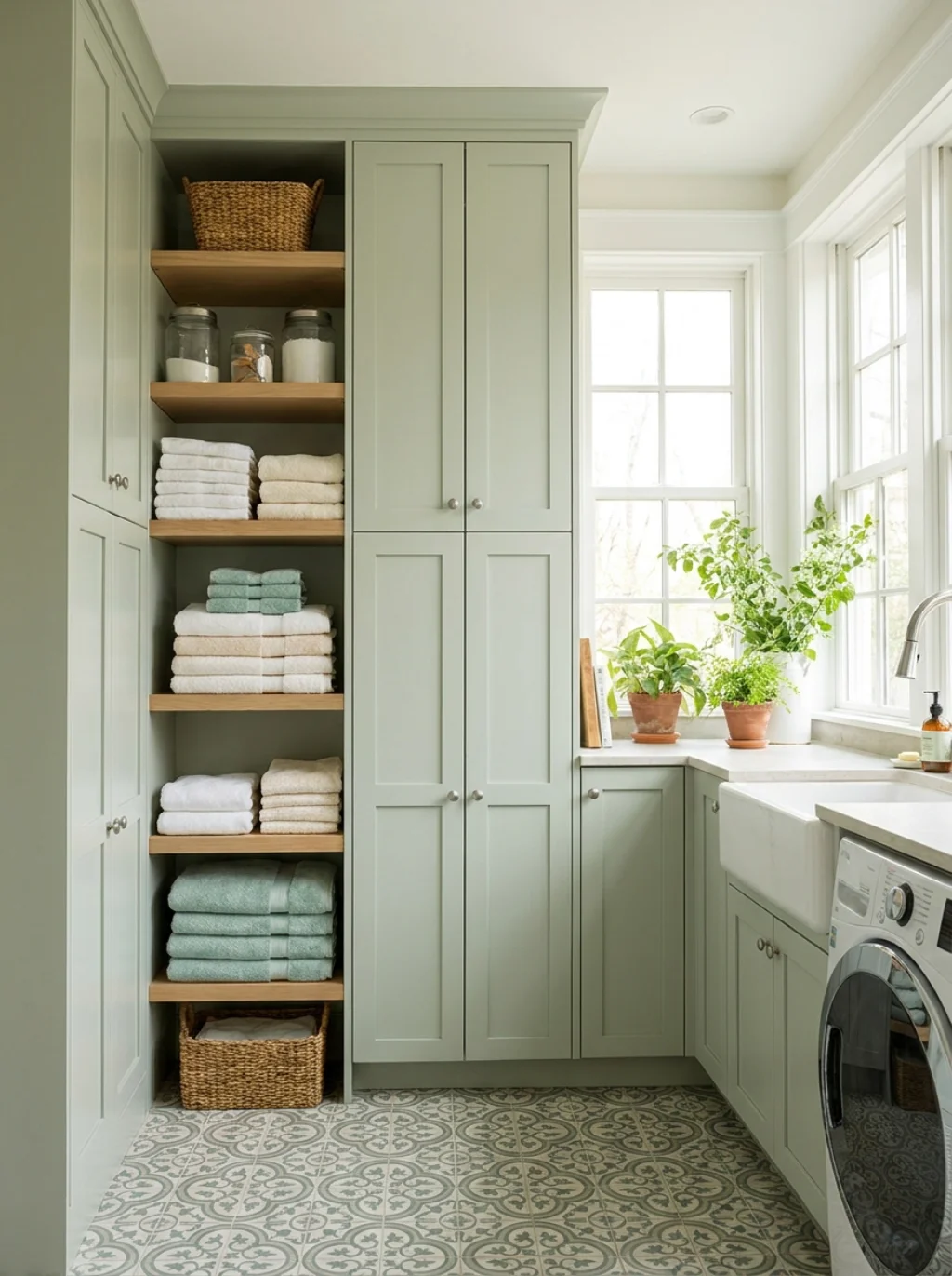 Laundry Room Cabinets and Shelving: Smart Storage Tips