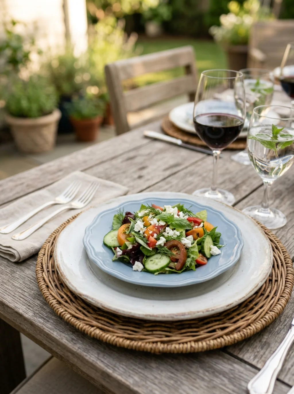 Layering Tips: Plates, Chargers & Glassware for Easter Tables