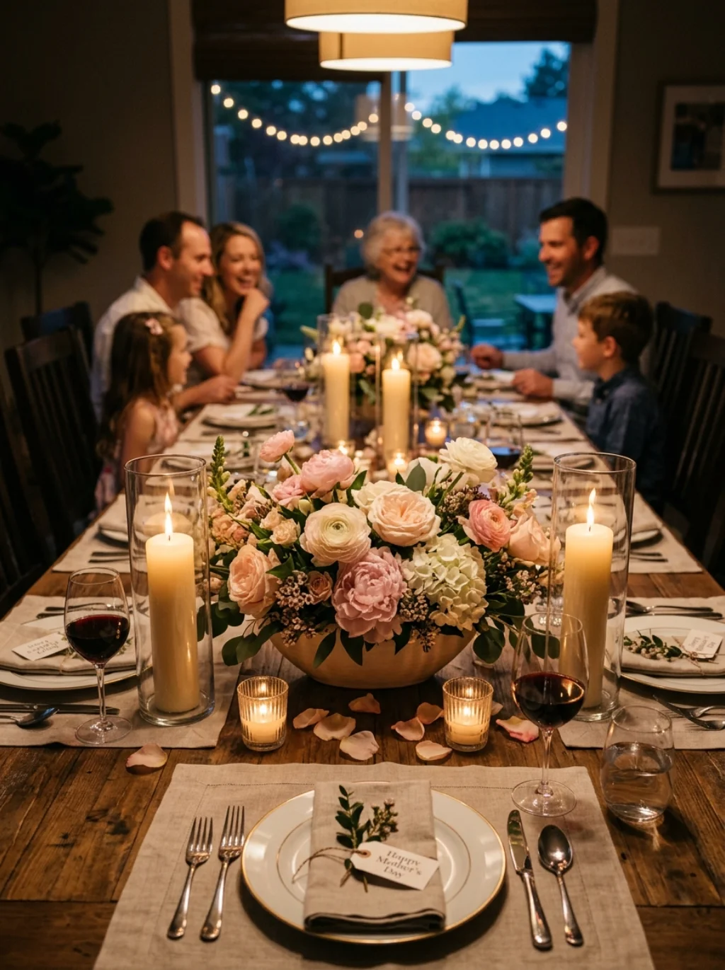 Mother's Day Centerpiece Ideas for Dinner