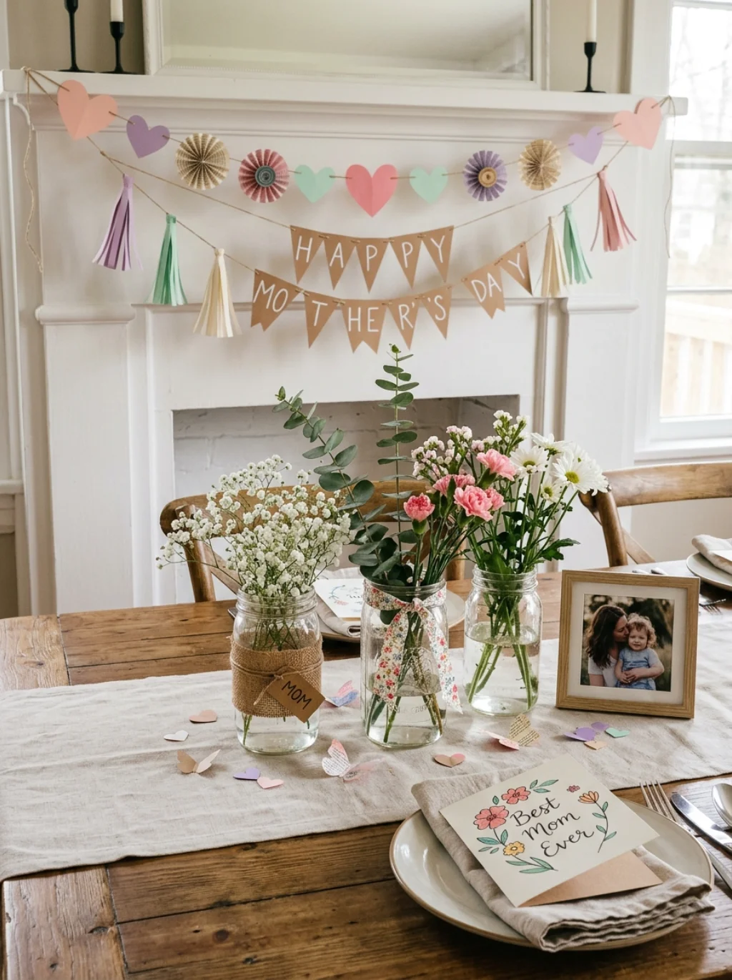 Mother's Day Decoration on a Small Budget