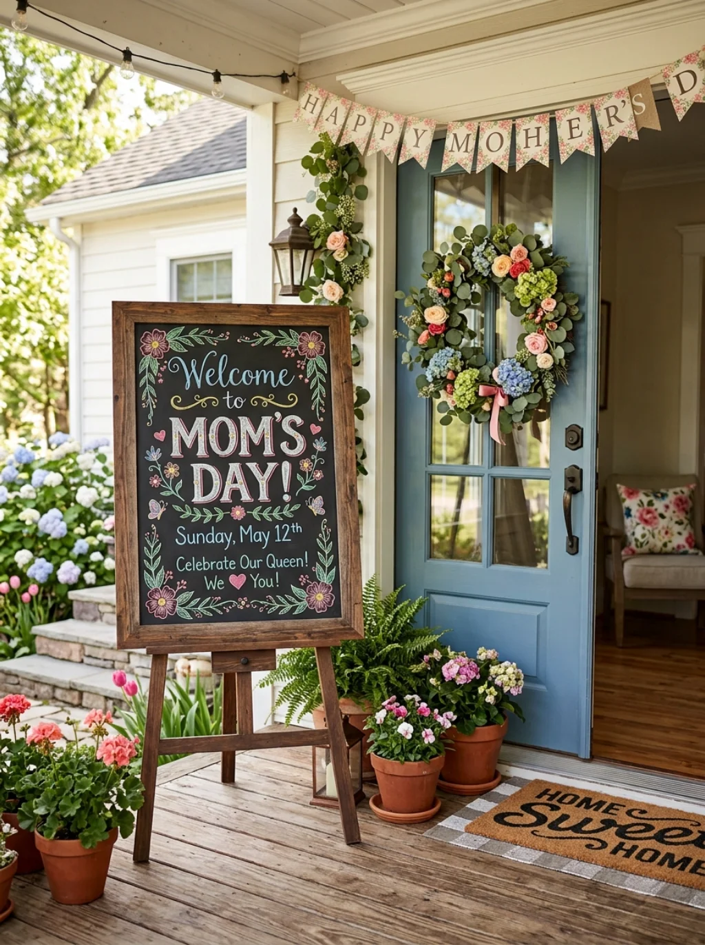 Mother's Day Sign Board Ideas