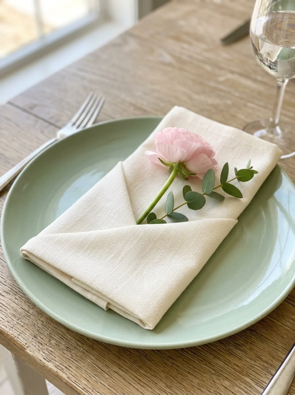 Napkin Folding Ideas for a Spring Table