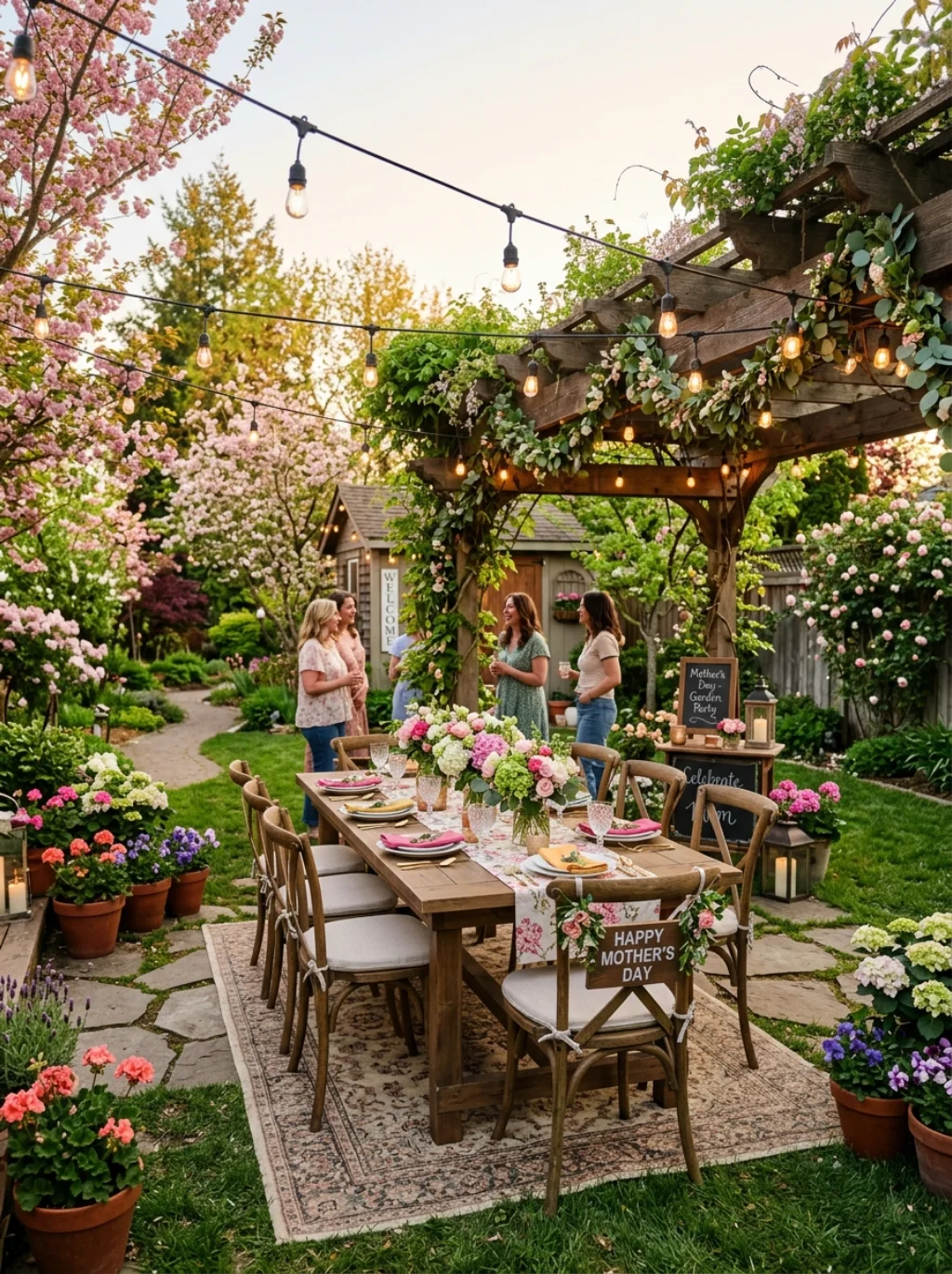 Outdoor Mother's Day Decoration Ideas