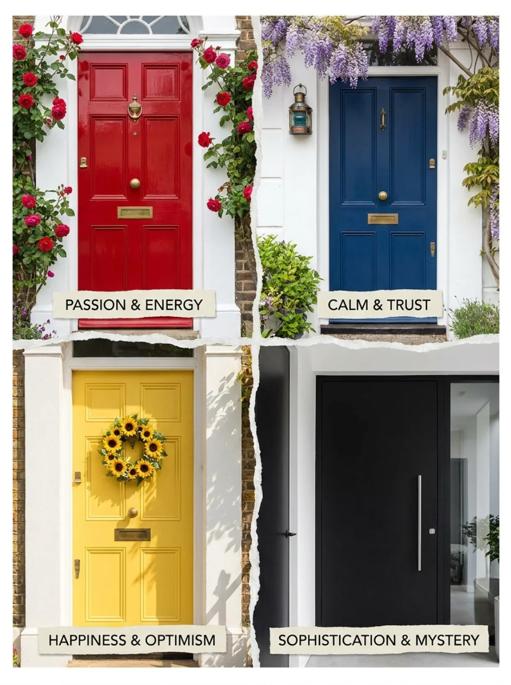 Psychology Behind Popular Front Door Colors