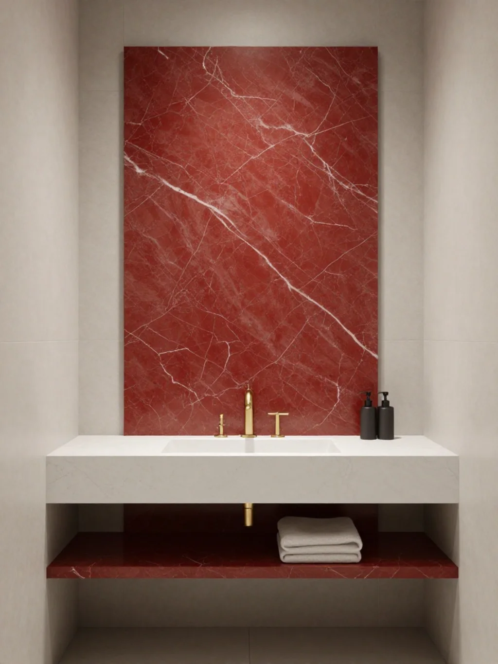 Red Marble Bathroom Design Ideas 2026 Ke Liye
