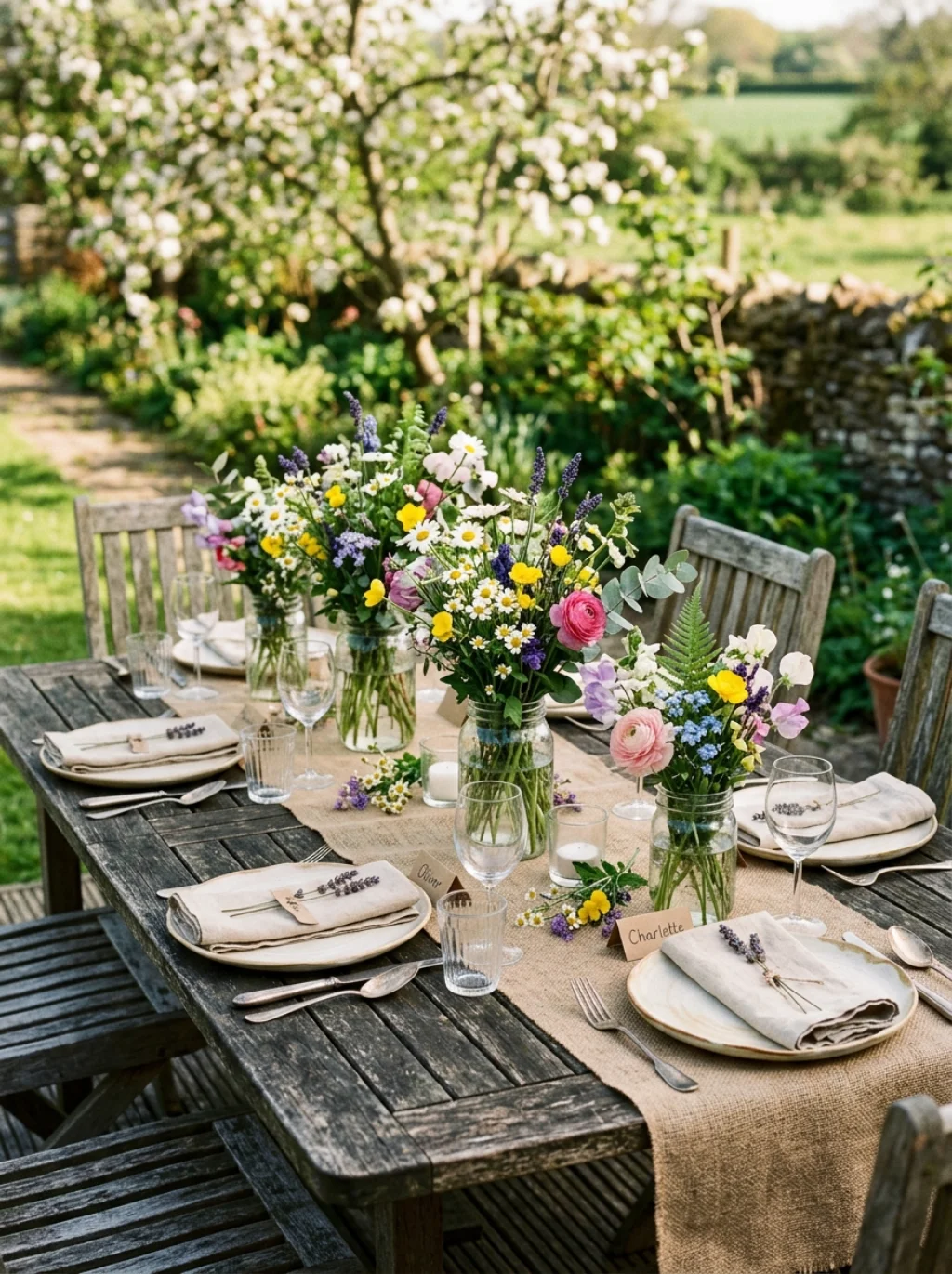 Rustic Spring Tablescape Ideas for a Natural Look