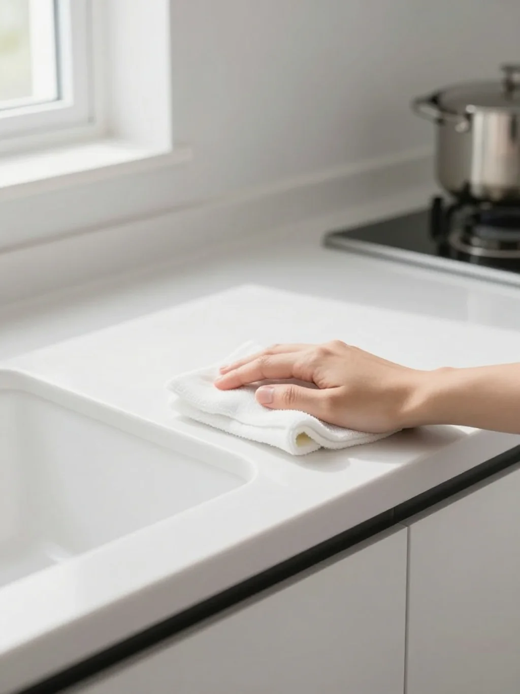 Tips to Maintain a White Kitchen's Clean Look