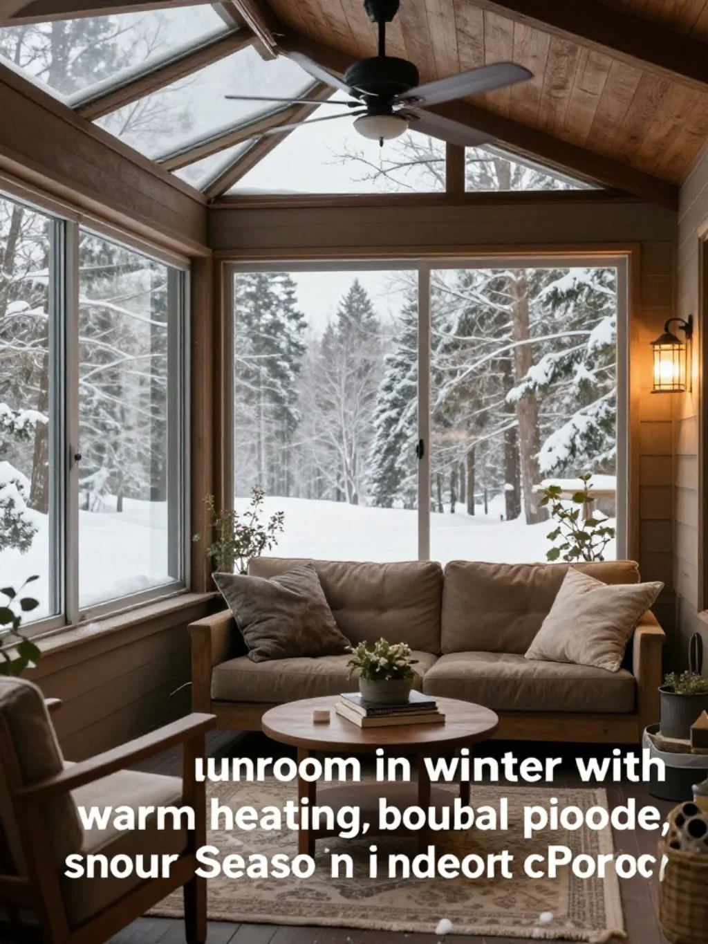 Turn Your Sunroom into a Four-Season Living Space