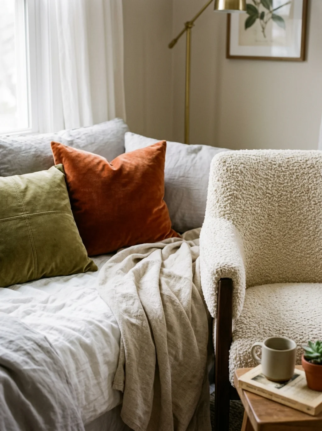 Use Textured Fabrics and Materials