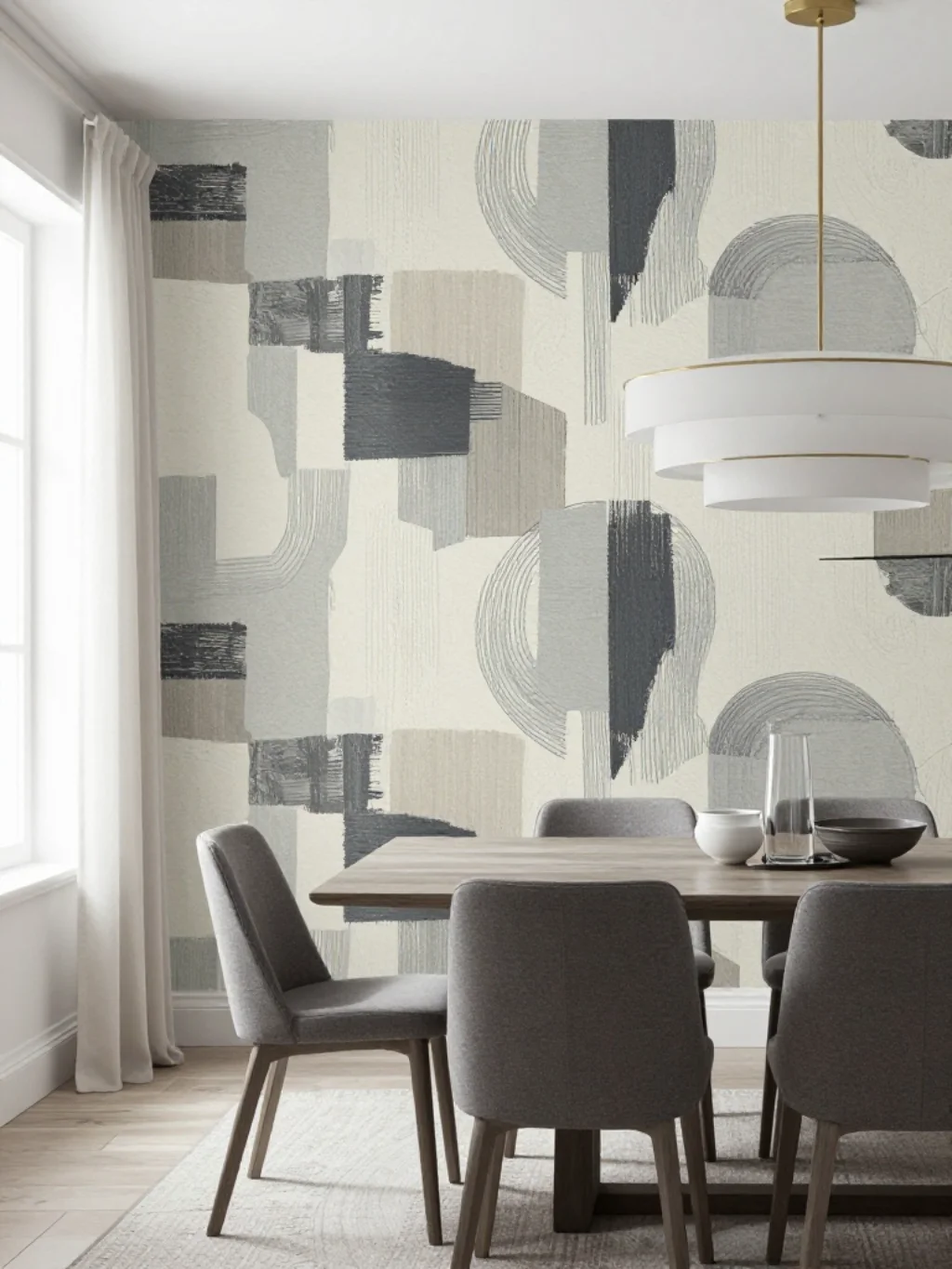 Wallpaper for Contemporary Dining Rooms