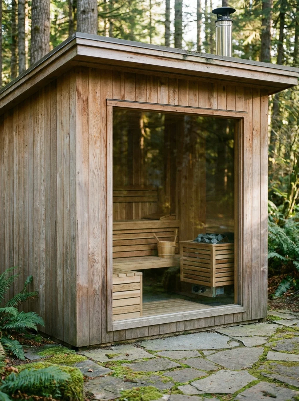 What Is an Outdoor Sauna?