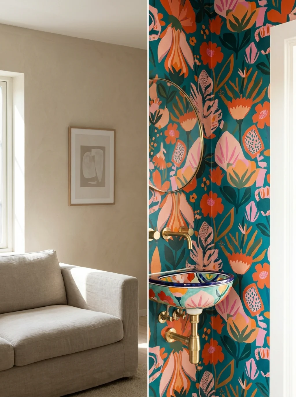 What Makes Powder Room Wallpaper Different From Regular Wallpaper?