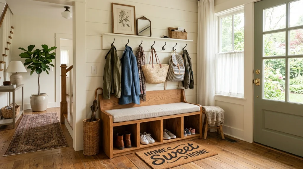 Mudroom Bench Ideas: 16 Stylish & Functional Designs for Your Entryway