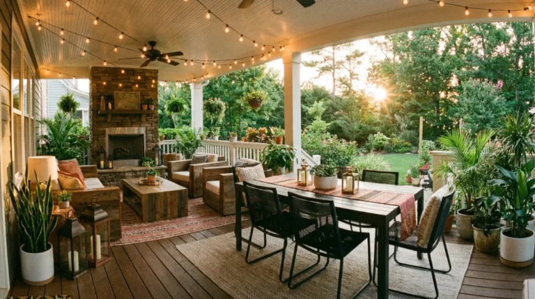 16 Back Porch Ideas to Transform Your Outdoor Space